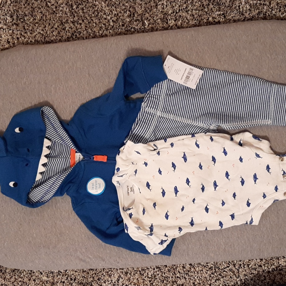 Shark 3 Piece Outfit